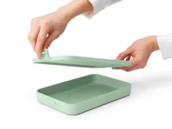 Make & Take -lounasrasia litteä 1,1 l, Jade Green