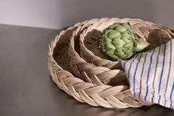 Maru leipäkori pieni Ø26 cm, Luonnollinen