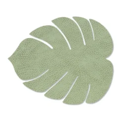 Monstera Leaf Hippo pöytätabletti S, Oliivinvihreä