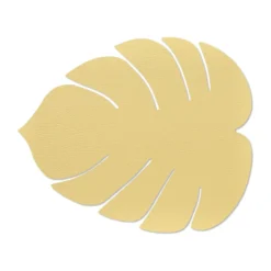 Monstera Leaf Hippo pöytätabletti L, Kulta