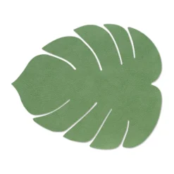 Monstera Leaf Hippo pöytätabletti L, Forest green