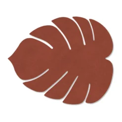 Monstera Leaf Nupo pöytätabletti S, Sienna