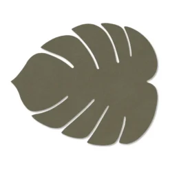 Monstera Leaf Nupo pöytätabletti S, Army green