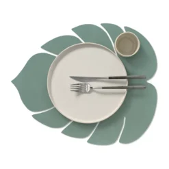 Monstera Leaf Nupo pöytätabletti L, Pastellinvihreä