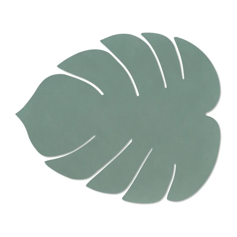 Monstera Leaf Nupo pöytätabletti L, Pastellinvihreä