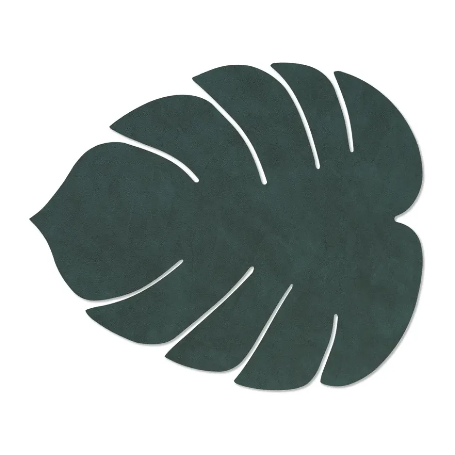Monstera Leaf Nupo pöytätabletti L, Tummanvihreä