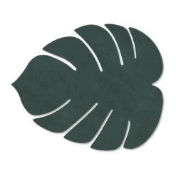Monstera Leaf Nupo pöytätabletti S, Tummanvihreä
