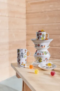 Moomin Arabia x Punainen Risti Muumikulho ABC Nuuskamuikkunen, Ø15 cm
