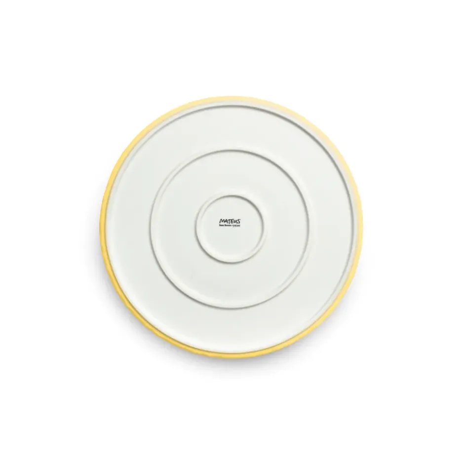 MSY-lautanen 25 cm, Keltainen