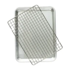 Naturals quarter sheet uunipelti ritilällä, Hopea