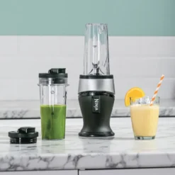Ninja QB3001 blender 2x47 cl, Musta