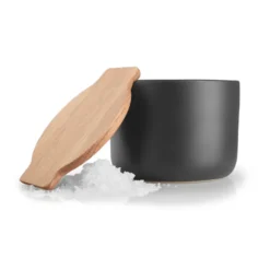 Nordic Kitchen kannellinen suola-astia, Musta