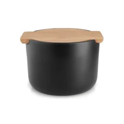 Nordic Kitchen kannellinen suola-astia, Musta