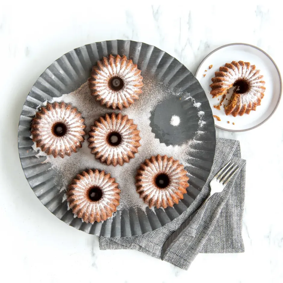 Nordic Ware Brilliance bundtlette -leivontavuoka, 1,2 l
