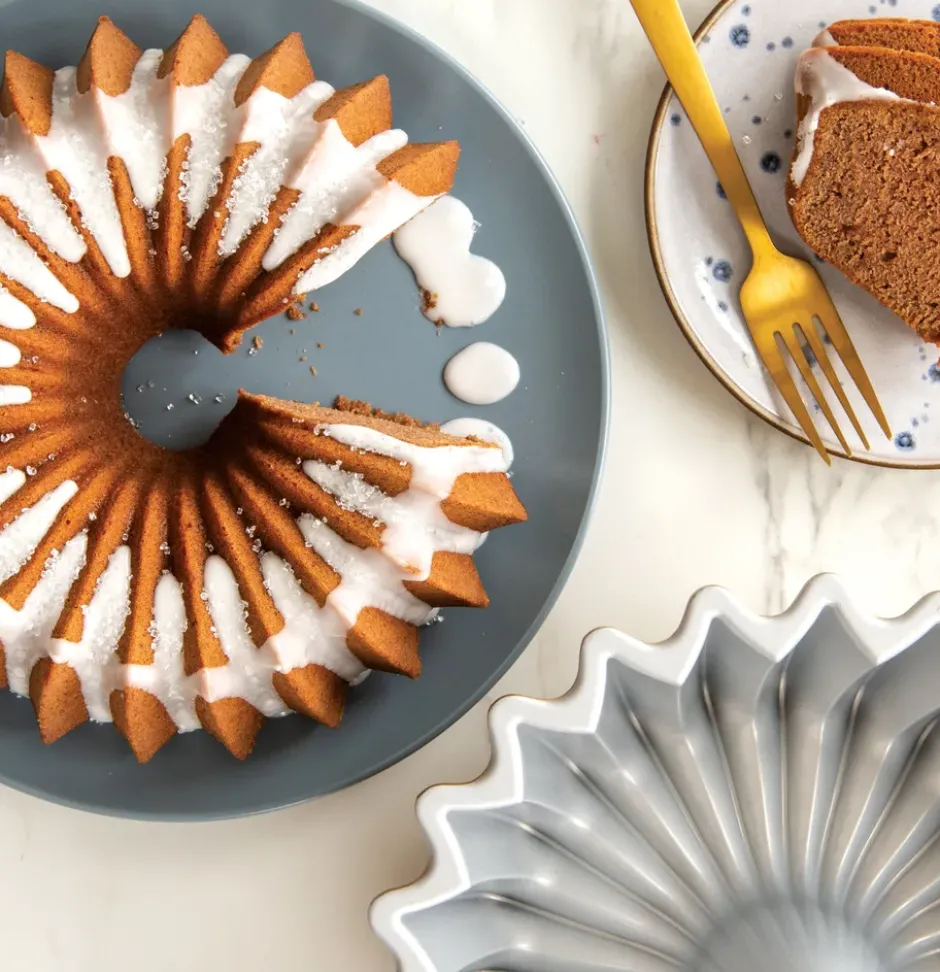Nordic Ware Brilliance bundt -leivontavuoka, 2,4 l