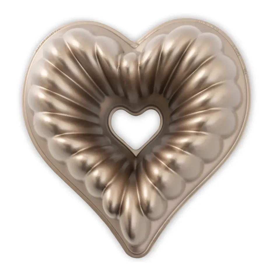 Nordic Ware Elegant heart bundt -leivontavuoka, 2,4 l