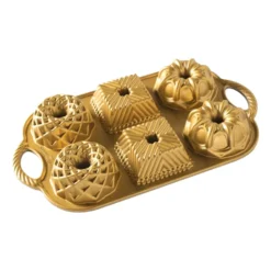 Nordic Ware geo bundtlette -kakkuvuoka, 0,8 l