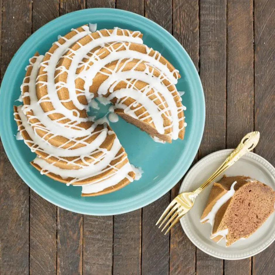 Nordic Ware Heritage bundt -leivontavuoka hopea, 2,4 l
