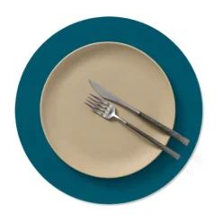 Nupo pöytätabletti circle kaksipuolinen M 1 kpl, Midnight blue-petrol