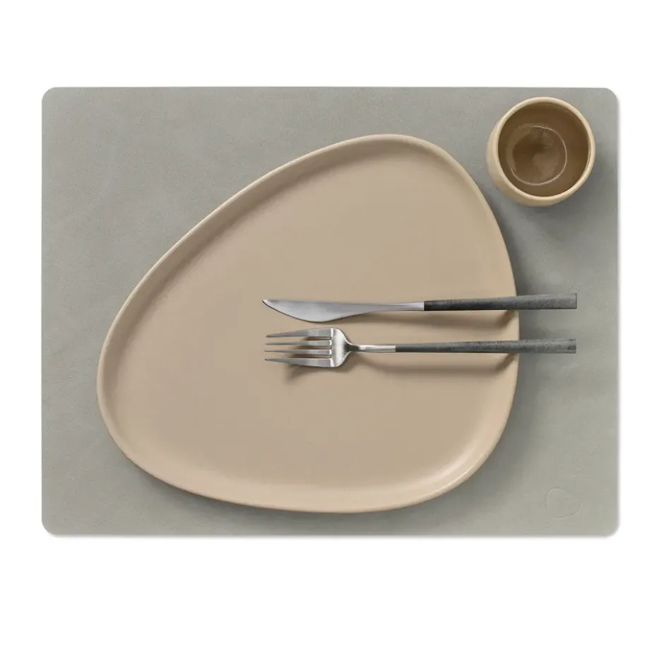 Nupo pöytätabletti square L, vaaleanharmaa