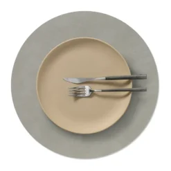Nupo pöytätabletti, Vaaleanharmaa, ympyrä, L