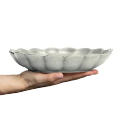 Oyster kulho Ø24 cm, Harmaa