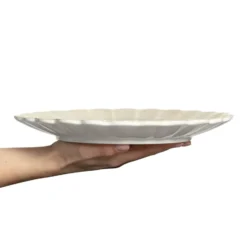 Oyster lautanen 28 cm, Hiekka