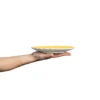 Oyster lautanen 20 cm, Keltainen
