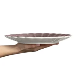 Oyster lautanen 28 cm, Luumu