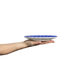 Oyster lautanen 20 cm, Sininen