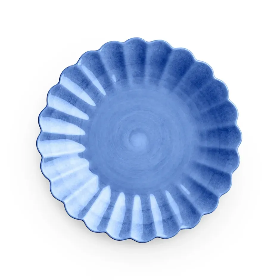 Oyster lautanen 20 cm, Vaaleansininen