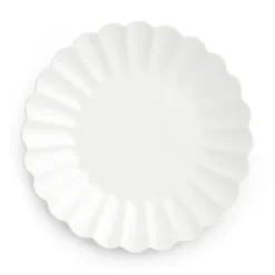 Oyster lautanen 20 cm, Valkoinen