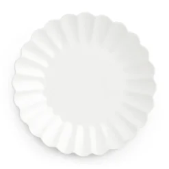 Oyster lautanen 28 cm, Valkoinen