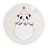 Panda Pompom pöytätabletti Ø39 cm, Offwhite