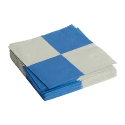 Pattern Dinner Check servietti 40x40 cm 20-pakkaus, Grey-blue L