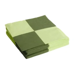 Pattern Dinner Check servietti 40x40 cm 20-pakkaus, Light green-dusty green L