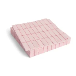 Pattern Dinner lautasliina 40x40 cm 20-pakkaus, Light pink-red grid