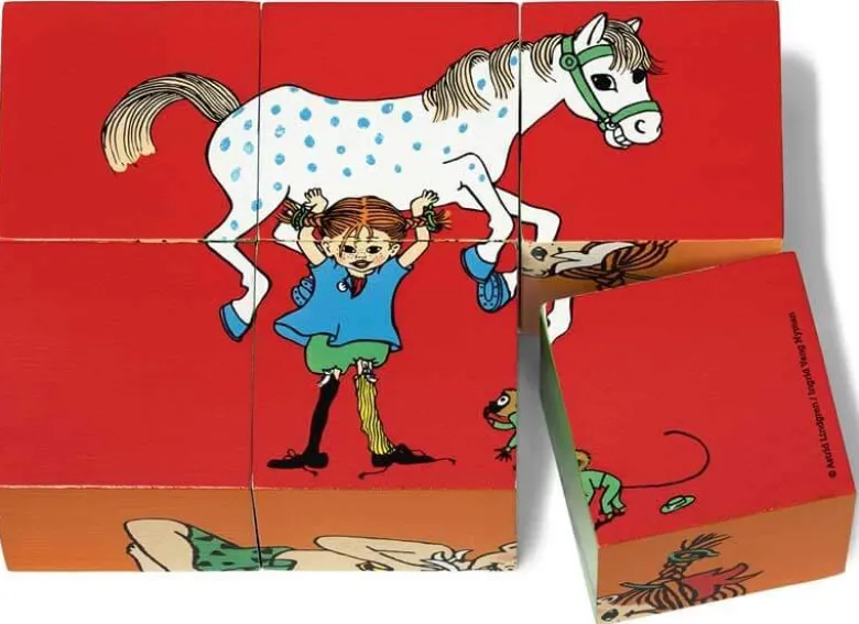 Pippi Pusselklossar 6 bitar