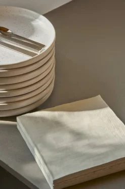 Plain paperiservetti, Beige, 20 kappaletta, 40x40 cm