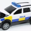 Polisbil Leksaksbil Pullback TEAMA - 1:32