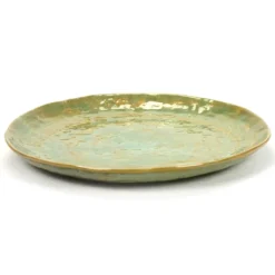 Pure lautanen large, Sea green