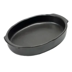 Pure ovaali uunivuoka M, Black