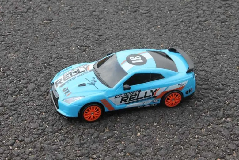 Radiostyrd Drifting bil Blå 4WD Amewi