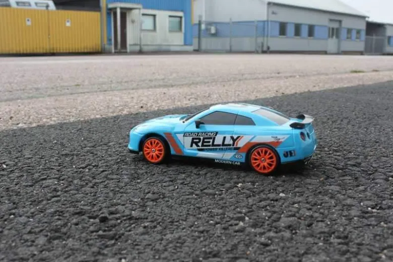 Radiostyrd Drifting bil Blå 4WD Amewi