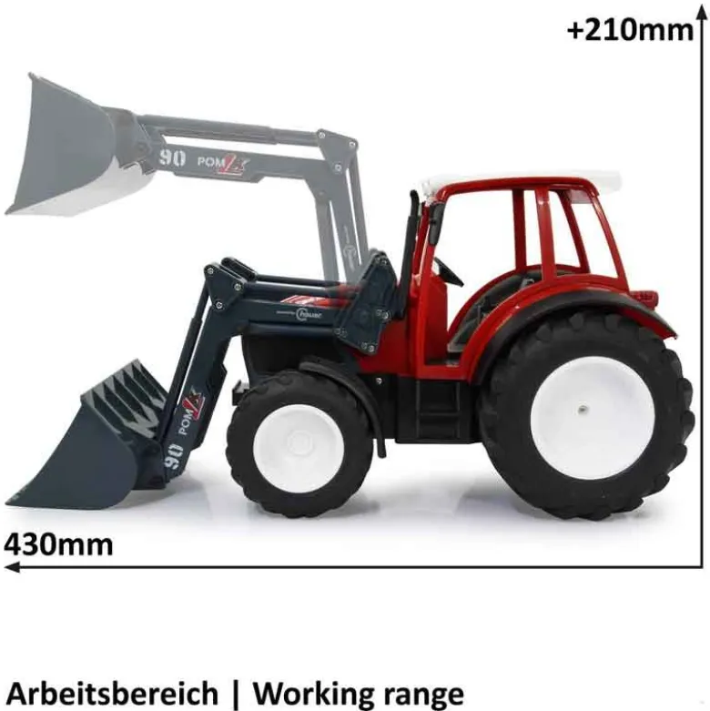 Radiostyrd Traktor Geotrac Lindner 94 ep Jamara 1:16