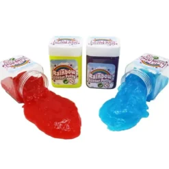 Rainbow Glitter Putty Slime