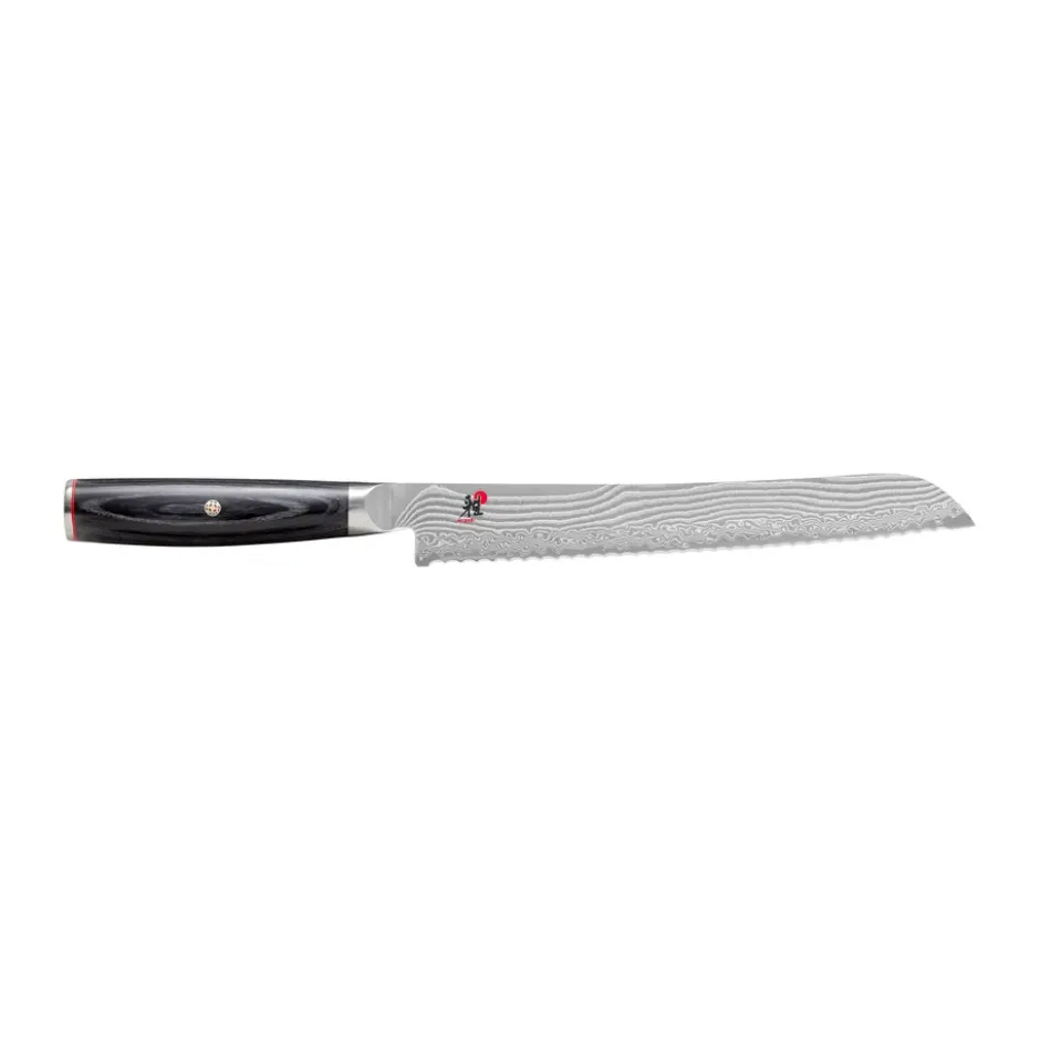 Raw 5000FCD leipäveitsi 23 cm, Damaskus-musta
