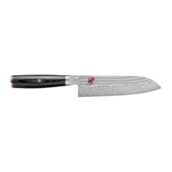 Raw 5000FCD santokuveitsi 18 cm, Damaskus-musta