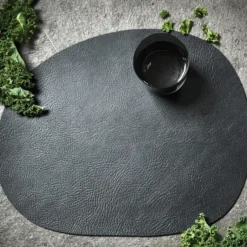 Raw pöytätabletti nahka, Black buffalo (musta)
