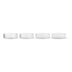 Ripple aamiaiskulho 4 kpl, clear